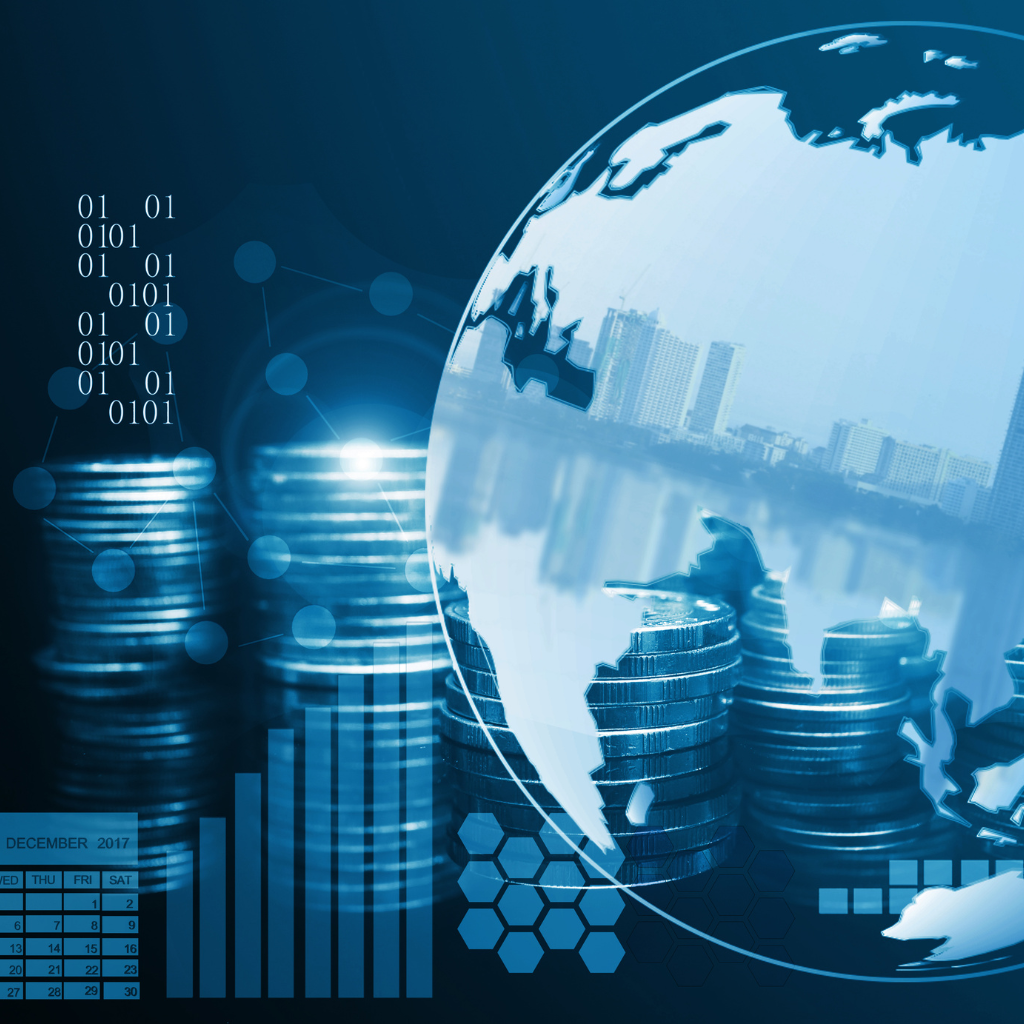 Banking and financial services cybersecurity illustration representing SBP, PCI-DSS, and SWIFT CSP compliance